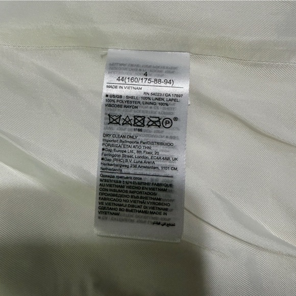 Banana Republic Linen Tuxedo Vest - Picture 6 of 10